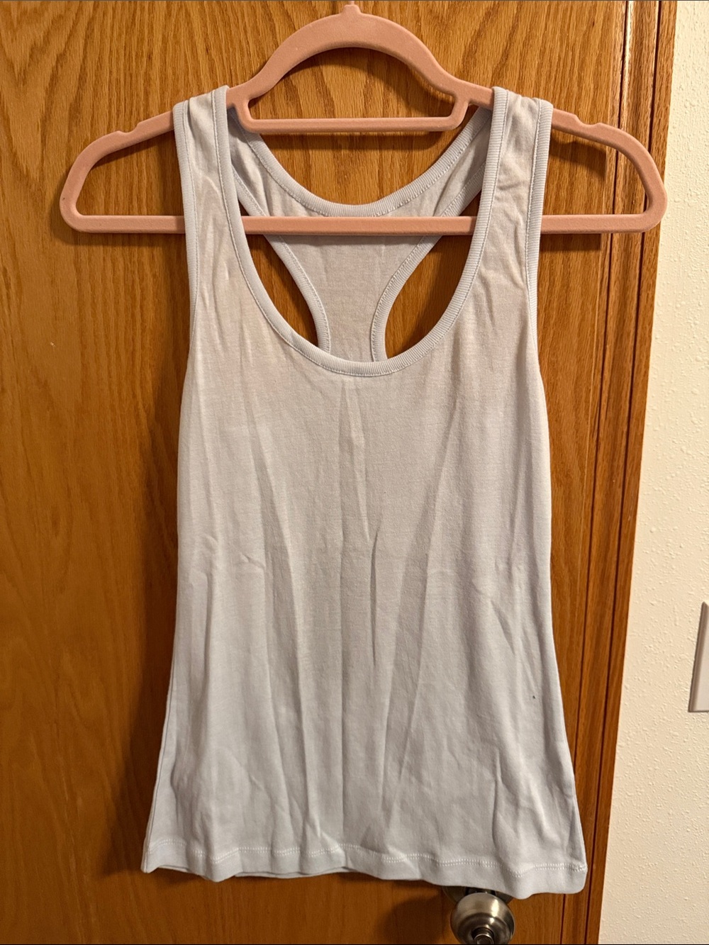 🫶🏼5 for $45!!🫶🏼Chaser Pale Blue Racerback Tank Top